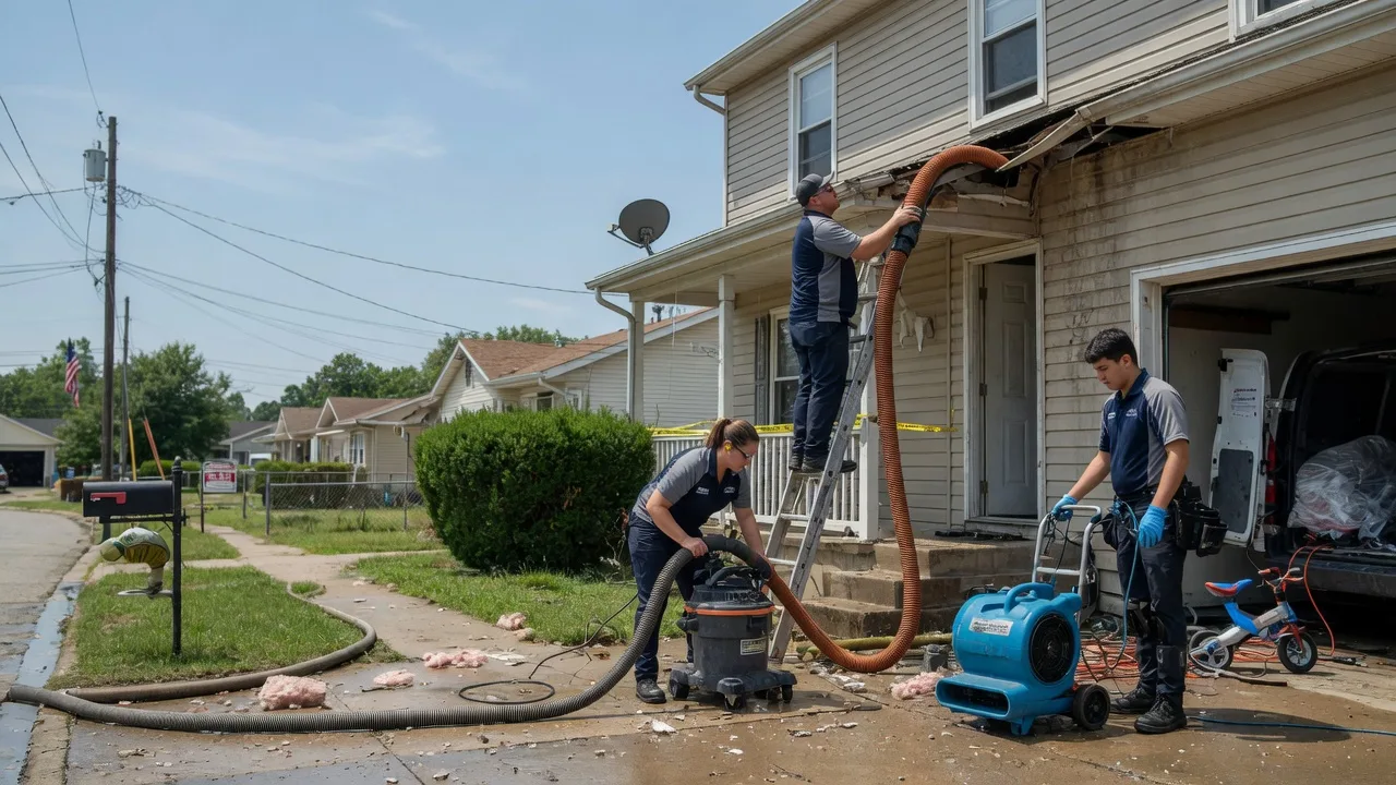 Water Damage Restoration in Oakwood, OK near me